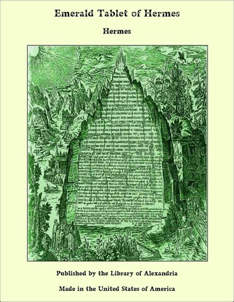 emerald tablet of hermes text.